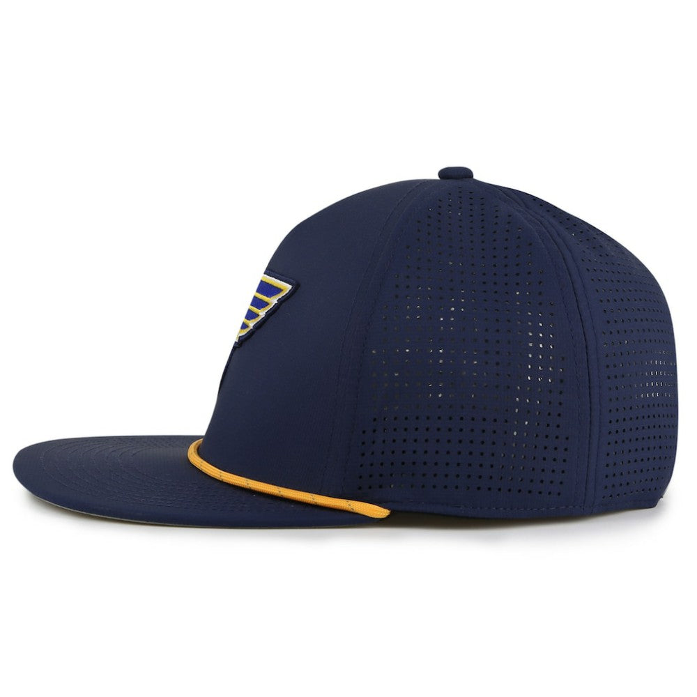 St. Louis Blues American Needle Buxton Pro Tech Adjustable Hat - Navy | US 201747119