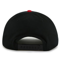 New Jersey Devils American Needle Burnett Adjustable Hat - Black/Red | US 201747128