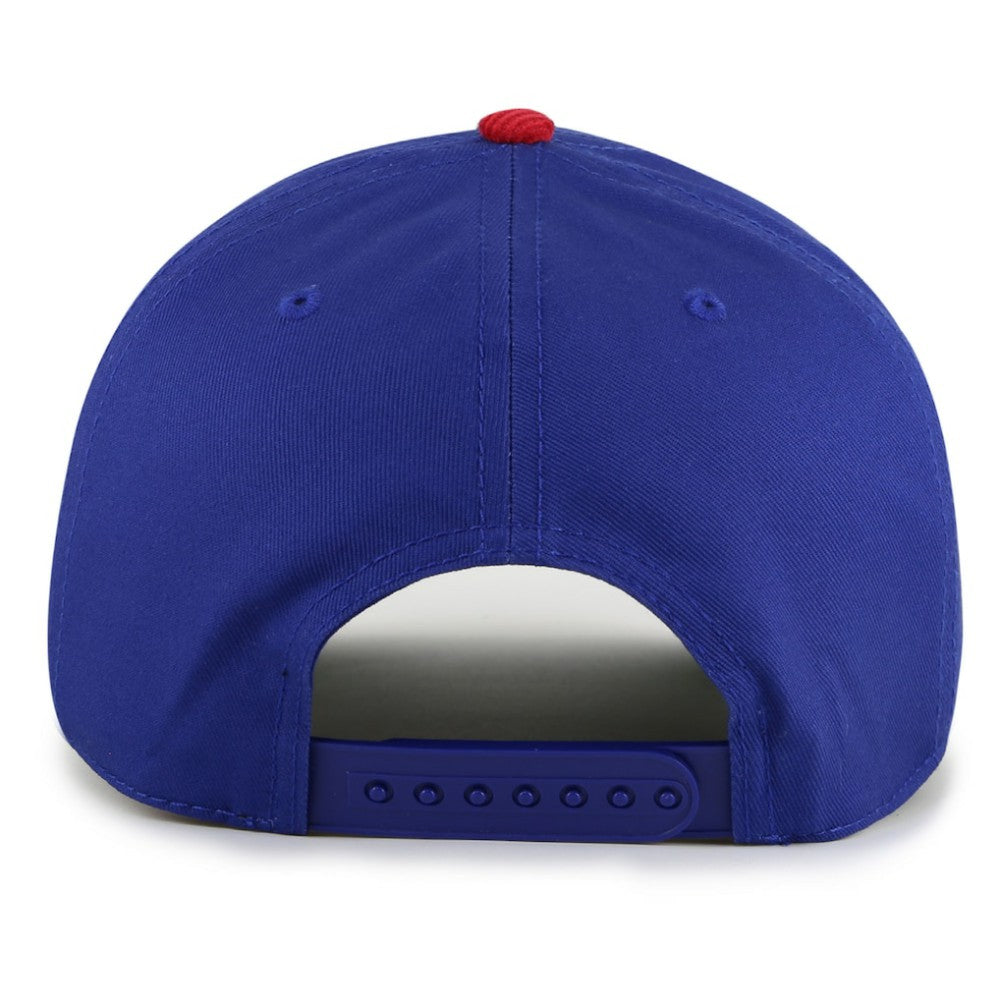 New York Rangers American Needle Burnett Adjustable Hat - Blue/Red | US 201747130