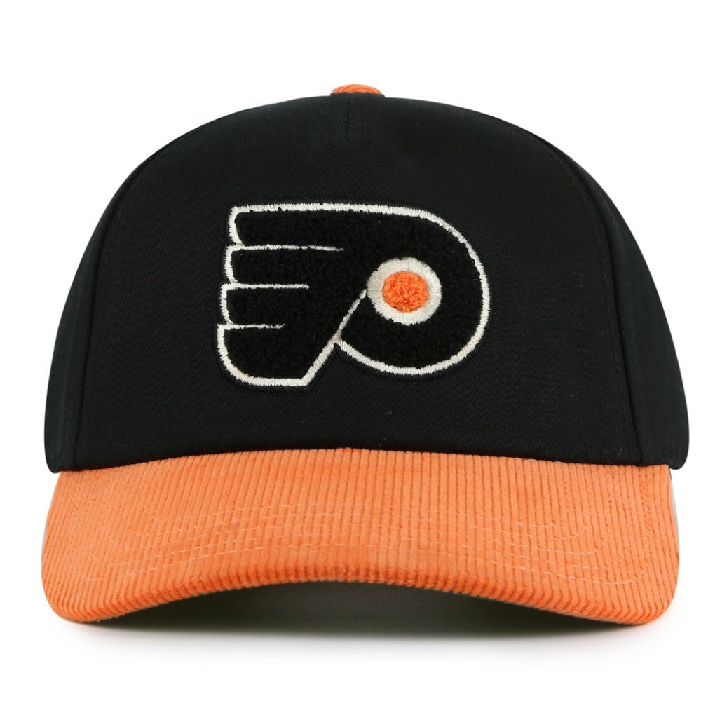 Philadelphia Flyers American Needle Burnett Adjustable Hat - Black/Orange | US 201747131