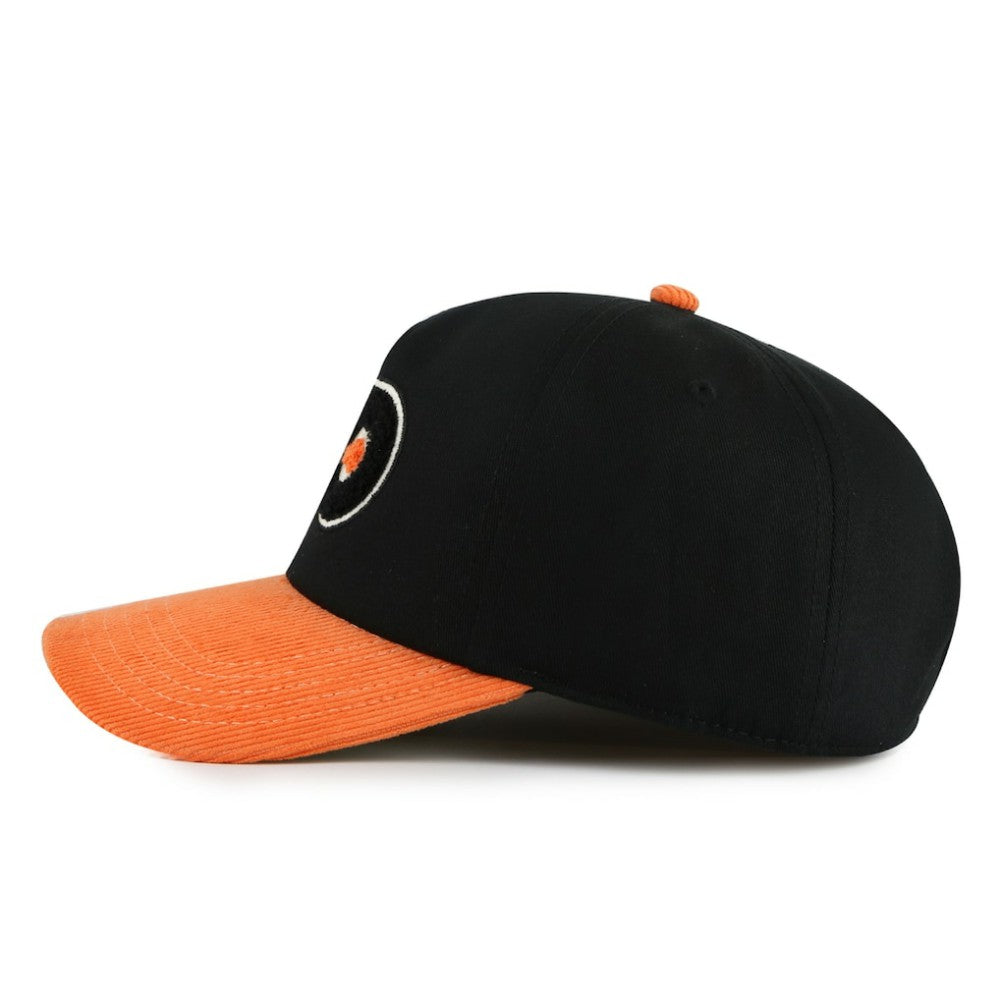 Philadelphia Flyers American Needle Burnett Adjustable Hat - Black/Orange | US 201747131