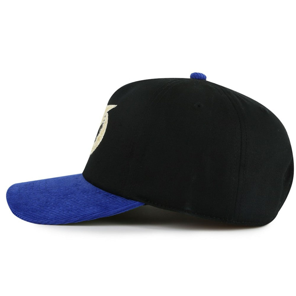 Tampa Bay Lightning American Needle Burnett Adjustable Hat - Black/Blue | US 201747136
