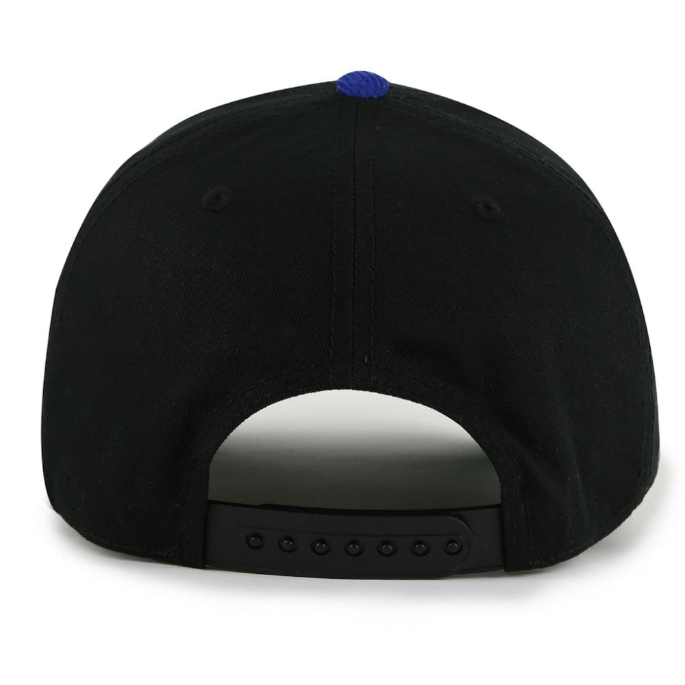 Toronto Maple Leafs American Needle Burnett Adjustable Hat - Black/Blue | US 201747137