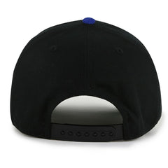 Toronto Maple Leafs American Needle Burnett Adjustable Hat - Black/Blue | US 201747137