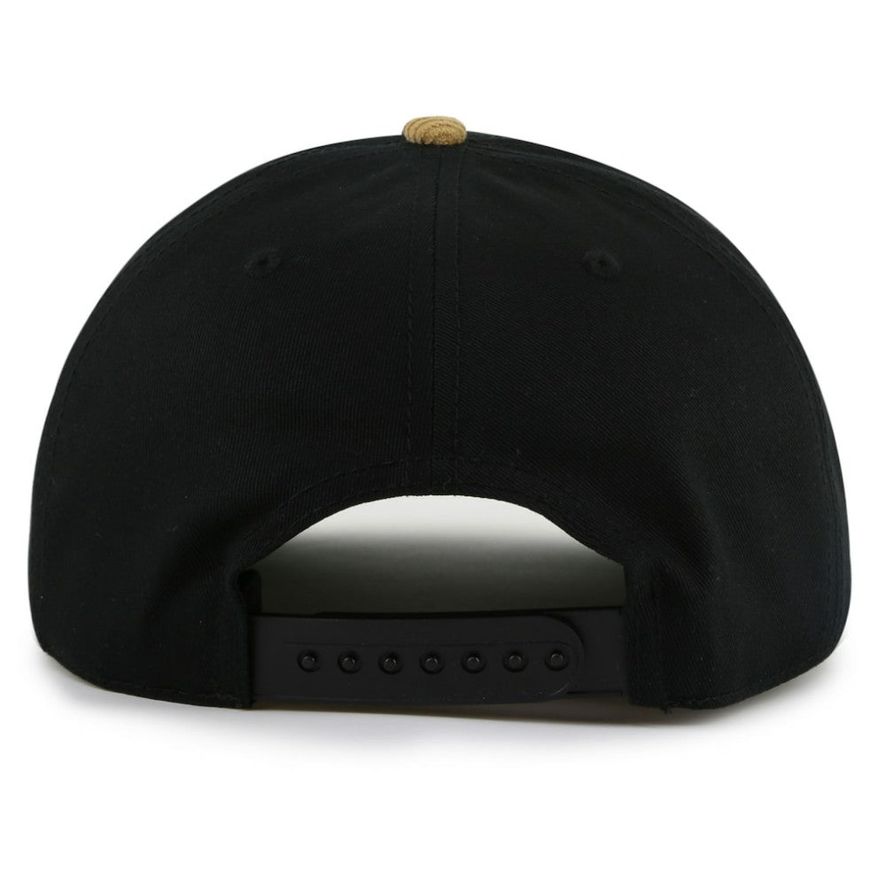 Vegas Golden Knights American Needle Burnett Adjustable Hat - Black/Gold | US 201747138