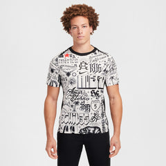 Club America 2024/25 CA x CA Academy Pro Pre-Match Performance Top Cream - Nike outlet