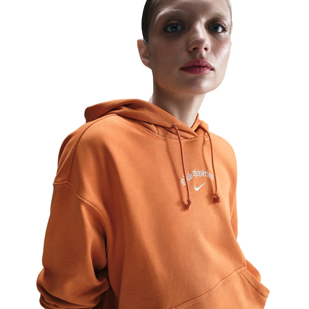Club America Women's CA x CA Phoenix Fleece Pullover Hoodie Orange - Nike online