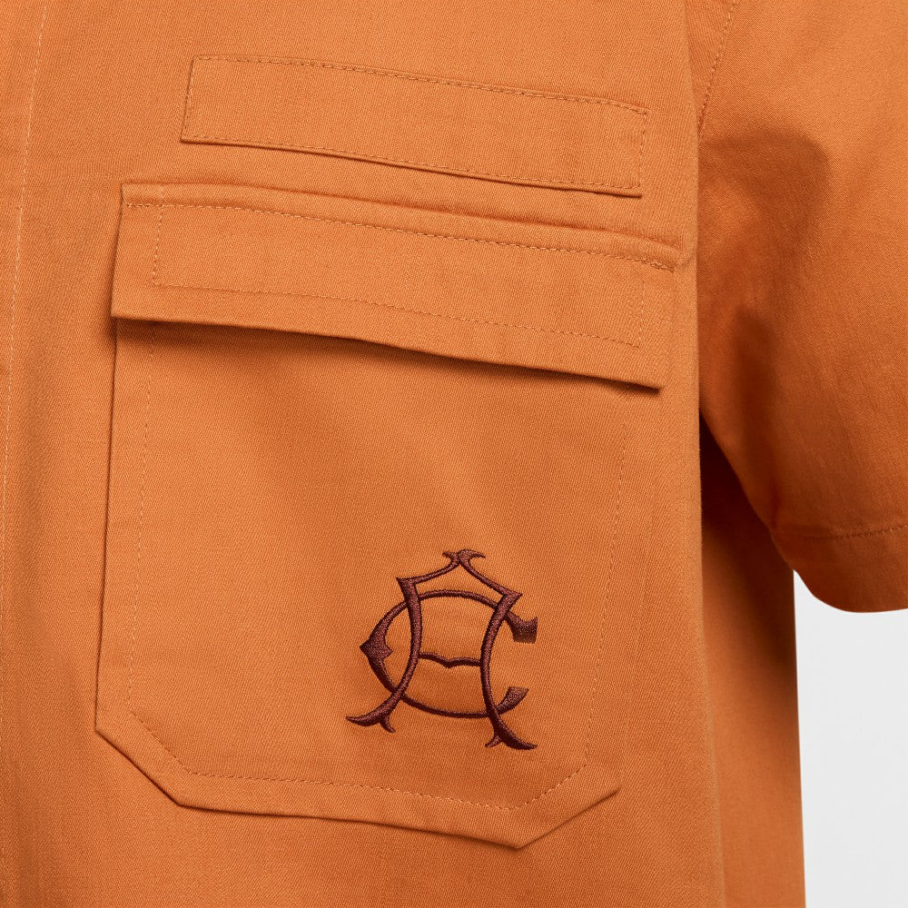 Club America CA x CA Woven Button-Down Shirt Burnt Orange - Nike sale