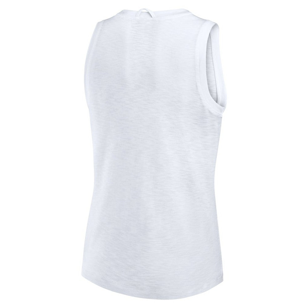 Tampa Bay Lightning Fanatics Women's Slub Tank Top - White | US 201748294
