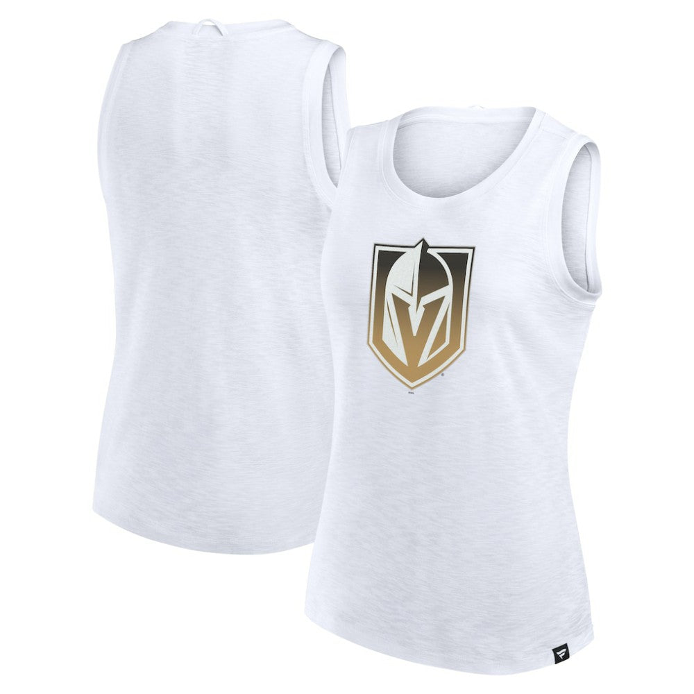 Vegas Golden Knights Fanatics Women's Slub Tank Top - White | US 201748301