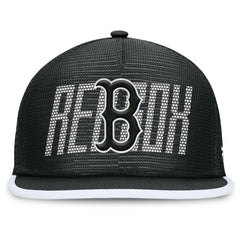 Boston Red Sox Fanatics Let's Glow Line Drive Snapback Hat - Black Hats