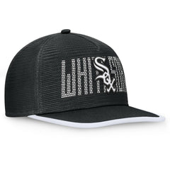 Chicago White Sox Fanatics Let's Glow Line Drive Snapback Hat - Black Hats