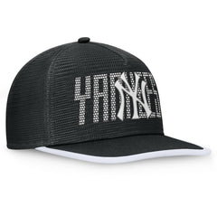 New York Yankees Fanatics Let's Glow Line Drive Snapback Hat - Black Hats