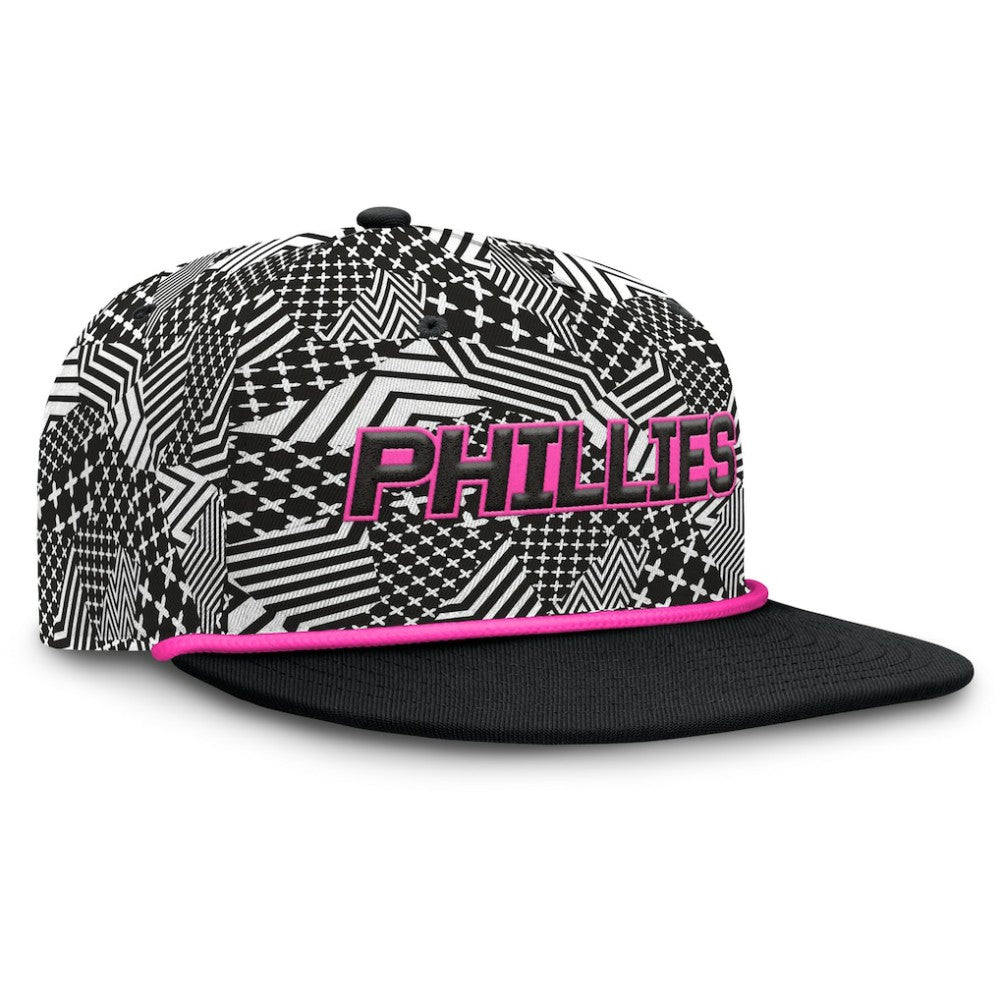 Philadelphia Phillies Fanatics Let's Glow Moon Shot Snapback Hat - Black Hats