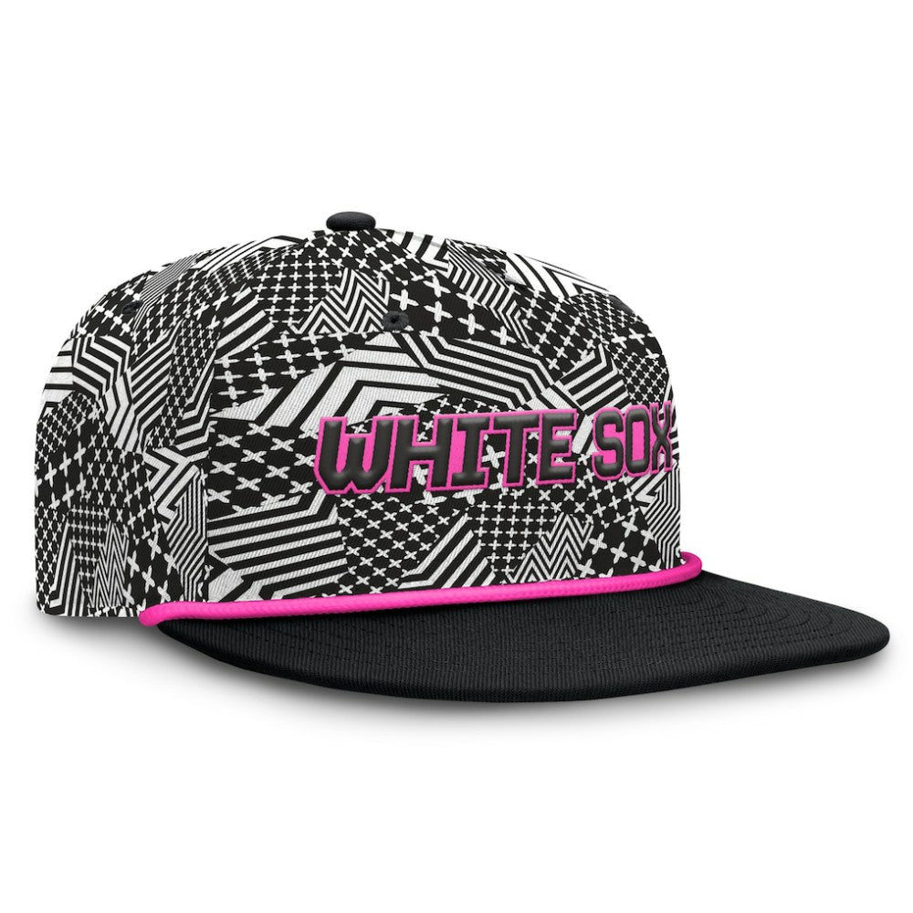 Chicago White Sox Fanatics Let's Glow Moon Shot Snapback Hat - Black Hats