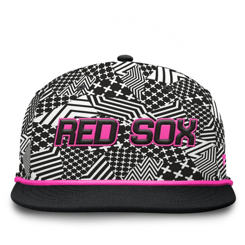 Boston Red Sox Fanatics Let's Glow Moon Shot Snapback Hat - Black Hats