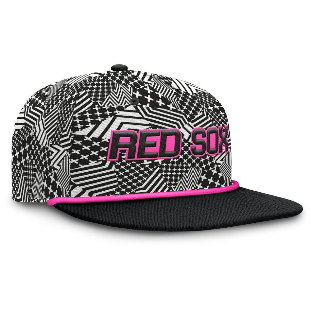Boston Red Sox Fanatics Let's Glow Moon Shot Snapback Hat - Black Hats