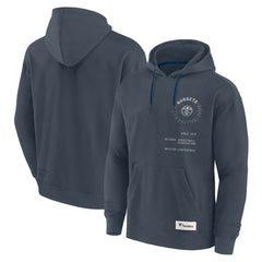 Denver Nuggets Future Ground Info Elements Premium Pullover Hoodie Blue - Fanatics