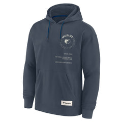 Memphis Grizzlies Future Ground Info Elements Premium Pullover Hoodie Blue - Fanatics outlet