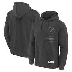 San Antonio Spurs Future Ground Info Elements Premium Pullover Hoodie Gray - Fanatics outlet