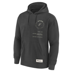 San Antonio Spurs Future Ground Info Elements Premium Pullover Hoodie Gray - Fanatics outlet