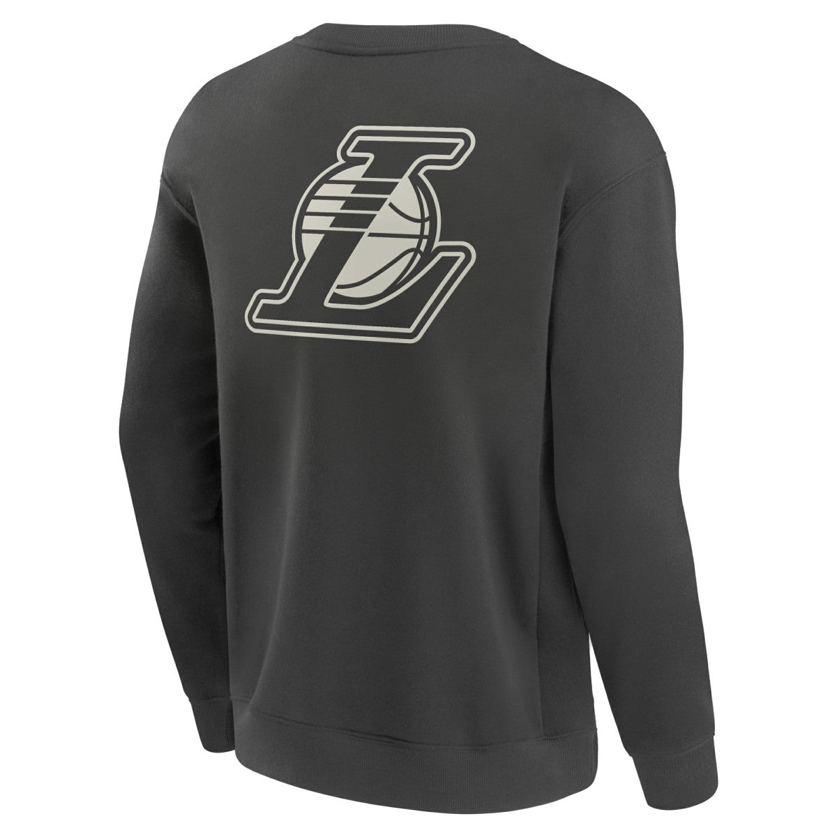 Los Angeles Lakers Elements Future Ground Lettering Pullover Sweatshirt Gray - Fanatics
