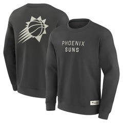 Phoenix Suns Elements Future Ground Lettering Pullover Sweatshirt Gray - Fanatics