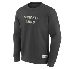 Phoenix Suns Elements Future Ground Lettering Pullover Sweatshirt Gray - Fanatics