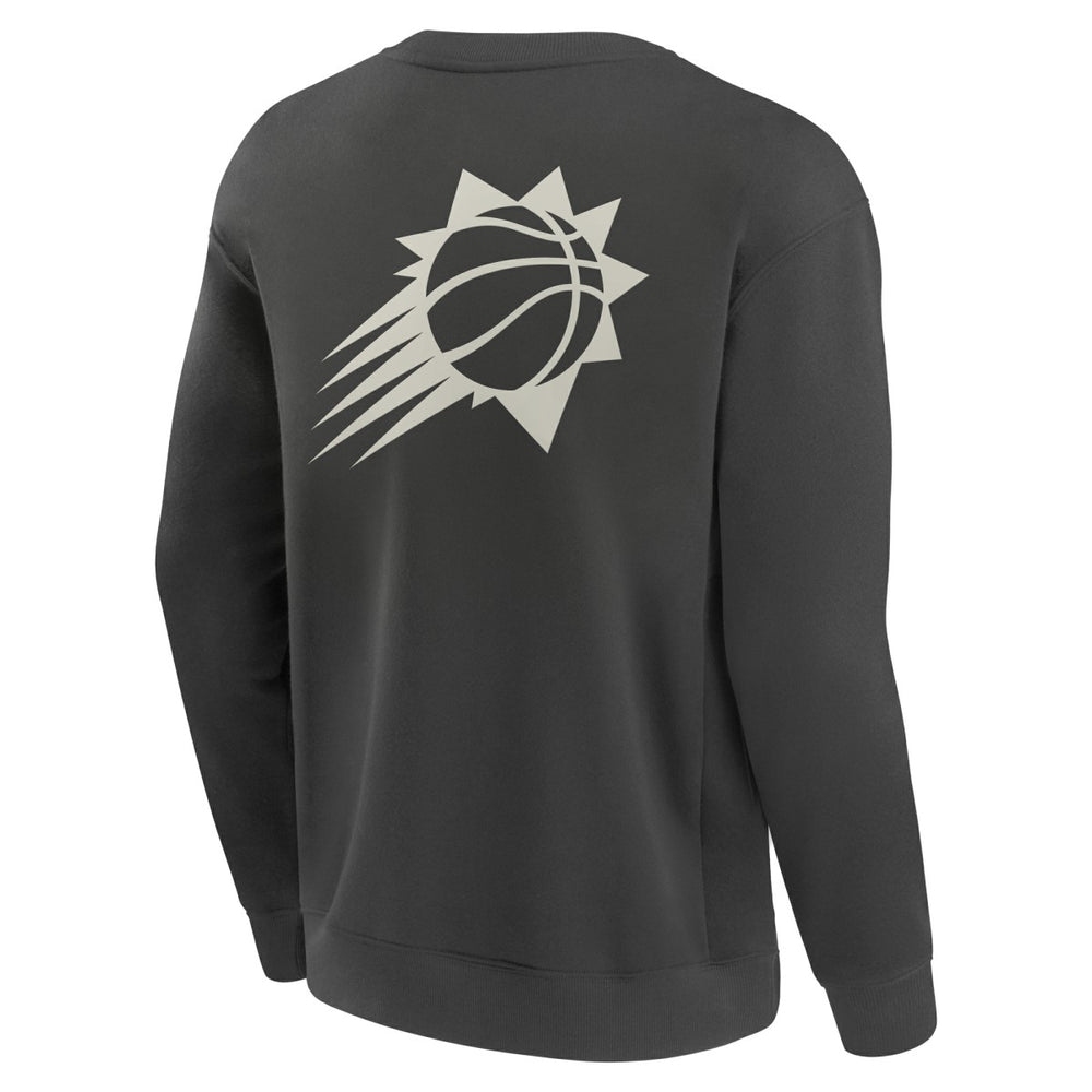 Phoenix Suns Elements Future Ground Lettering Pullover Sweatshirt Gray - Fanatics