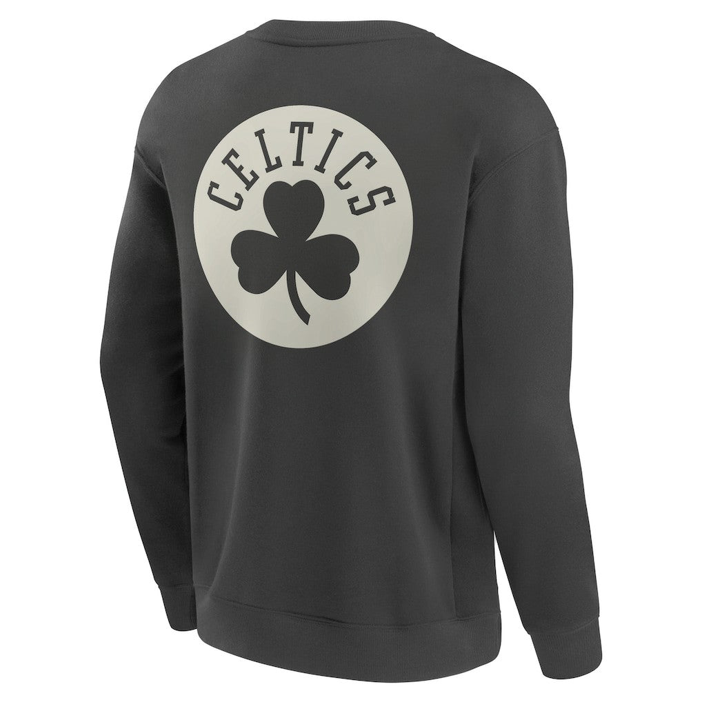 Boston Celtics Elements Future Ground Lettering Pullover Sweatshirt Gray - Fanatics