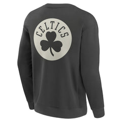 Boston Celtics Elements Future Ground Lettering Pullover Sweatshirt Gray - Fanatics