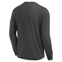 Los Angeles Lakers Elements Future Ground Tonal Info Long Sleeve T-Shirt Gray - Fanatics