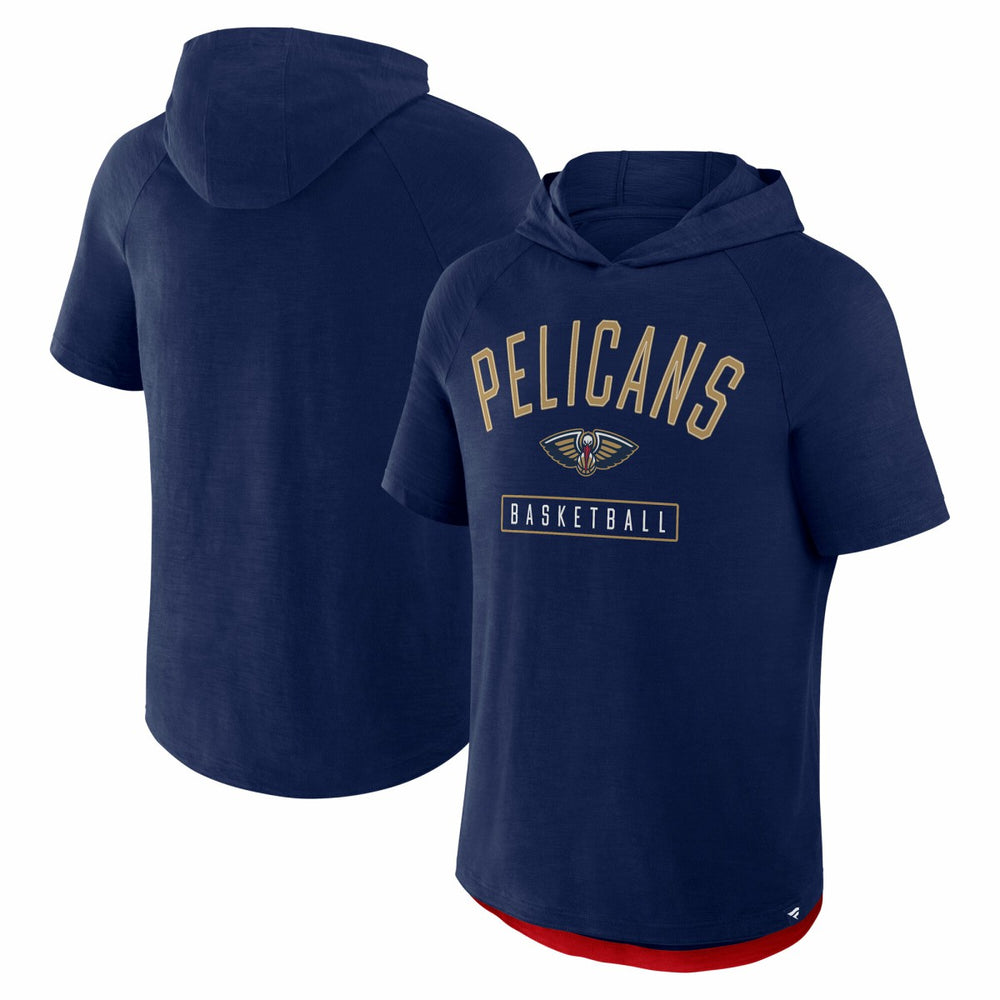 New Orleans Pelicans Pass Legend Raglan Hoodie T-Shirt Navy - Fanatics
