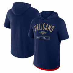 New Orleans Pelicans Pass Legend Raglan Hoodie T-Shirt Navy - Fanatics