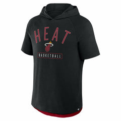 Miami Heat Pass Legend Raglan Hoodie T-Shirt Black - Fanatics