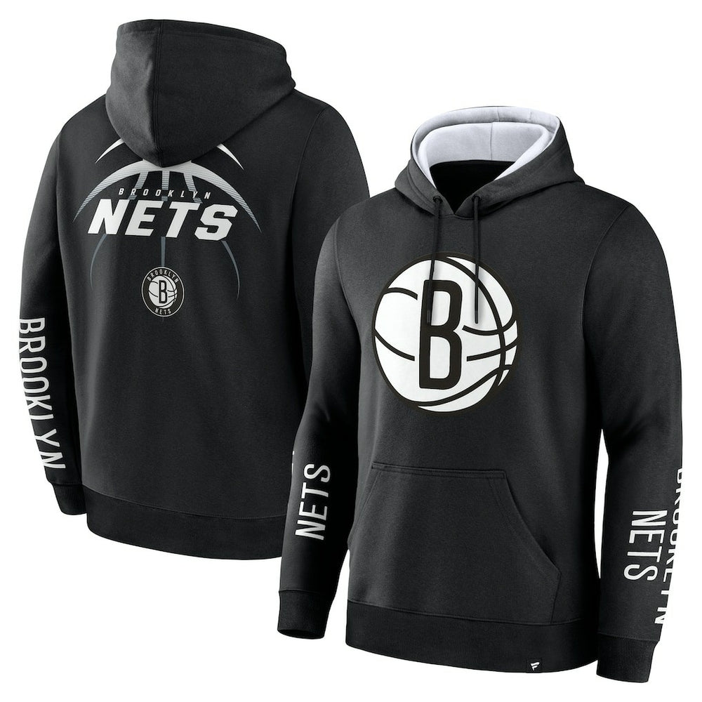 Brooklyn Nets Legacy Guard Pullover Hoodie Black - Fanatics
