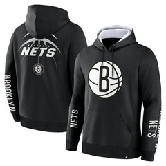 Brooklyn Nets Legacy Guard Pullover Hoodie Black - Fanatics