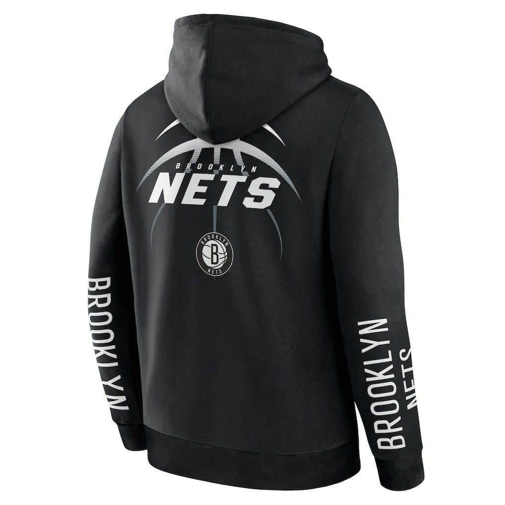 Brooklyn Nets Legacy Guard Pullover Hoodie Black - Fanatics