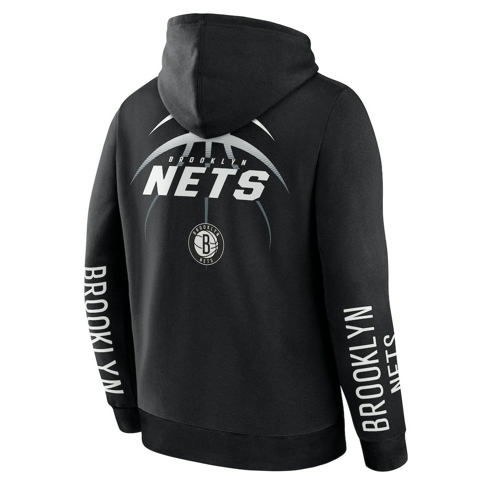 Brooklyn Nets Legacy Guard Pullover Hoodie Black - Fanatics