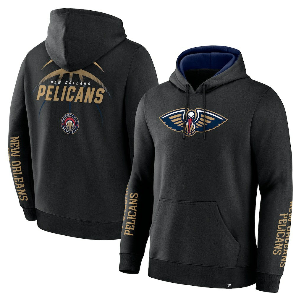 New Orleans Pelicans Legacy Guard Pullover Hoodie Black - Fanatics