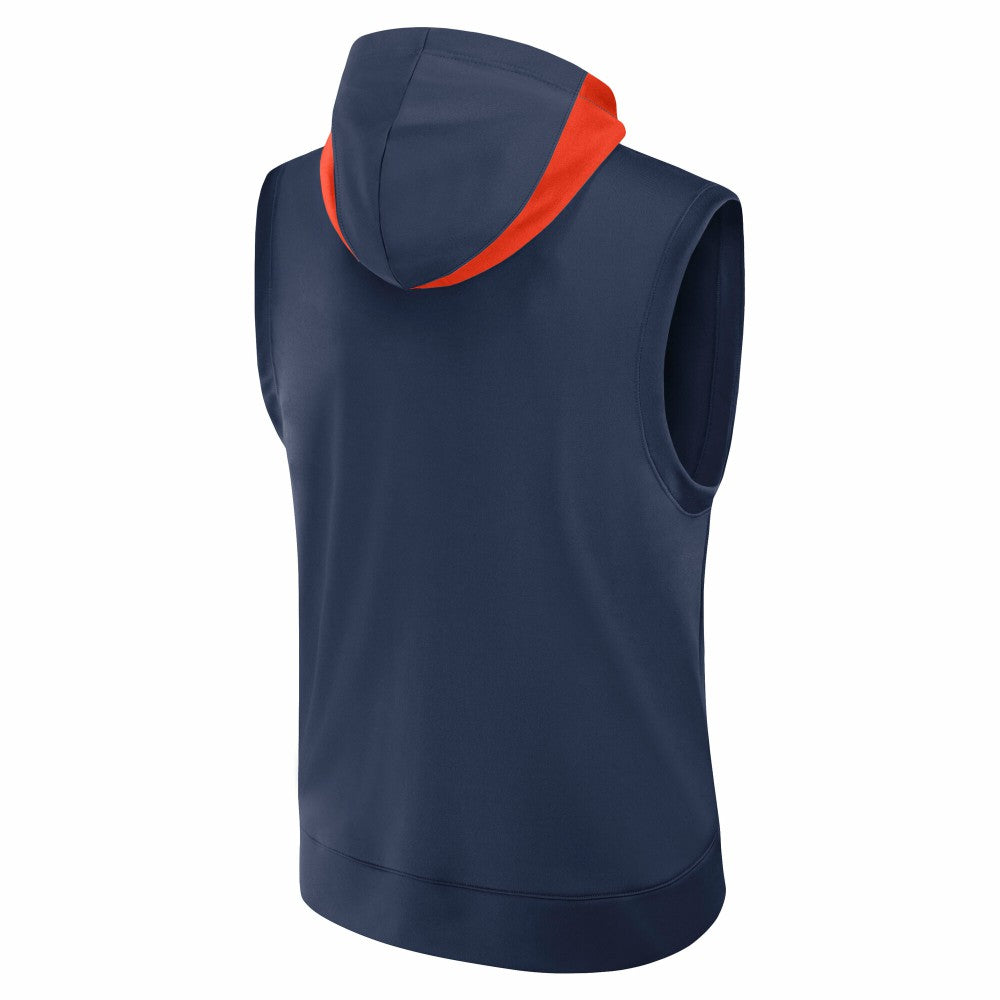 Houston Astros Nike 2025 City Connect Authentic Collection Dri-FIT Sleeveless Hoodie - Navy Hoodies