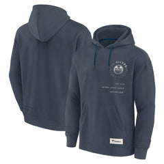 Edmonton Oilers Fanatics Future Ground Info Pullover Hoodie - Navy | US 201752399