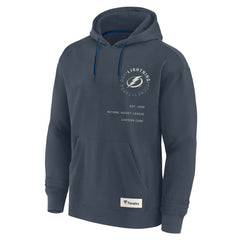 Tampa Bay Lightning Fanatics Future Ground Info Pullover Hoodie - Navy | US 201752400
