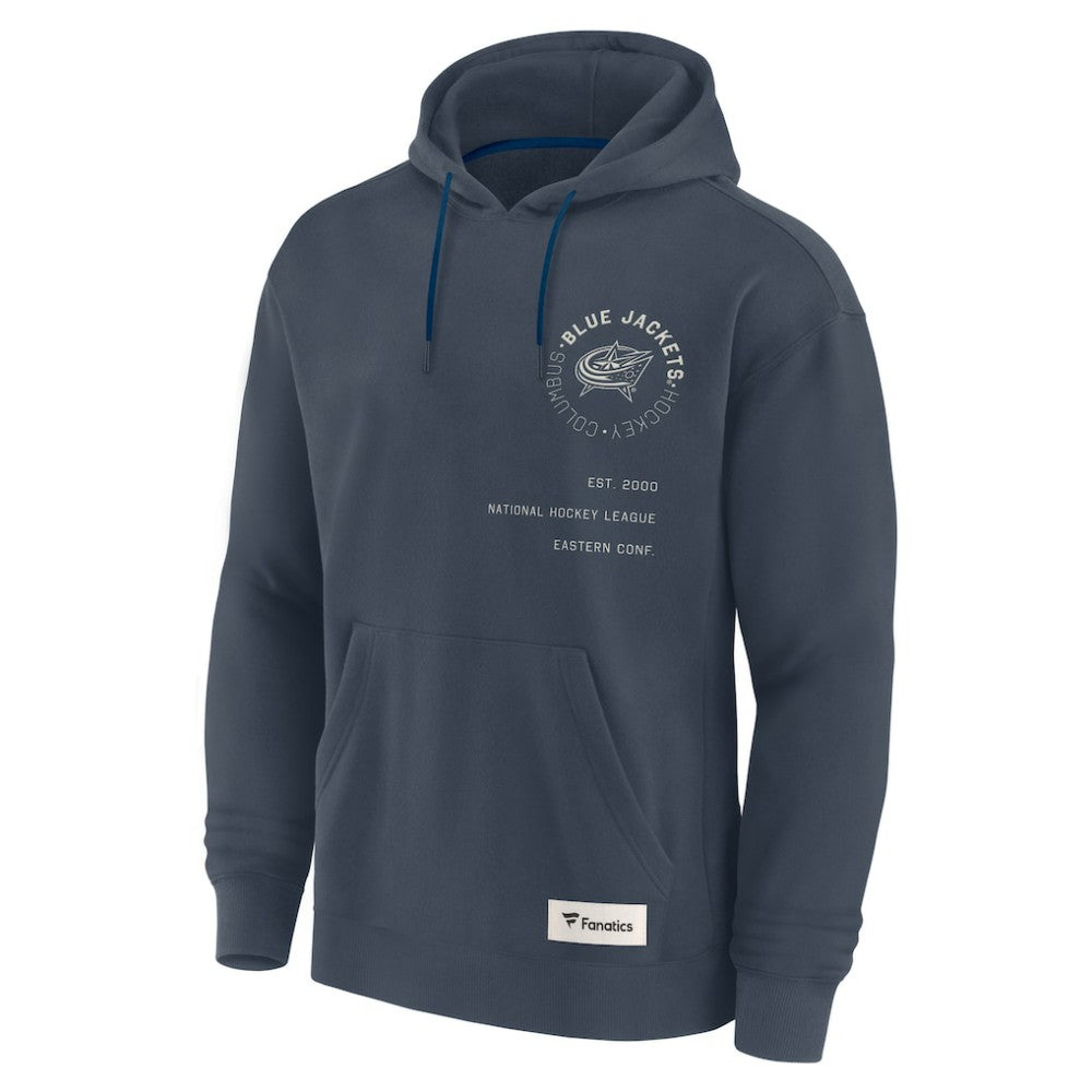 Columbus Blue Jackets Fanatics Future Ground Info Pullover Hoodie - Navy | US 201752405