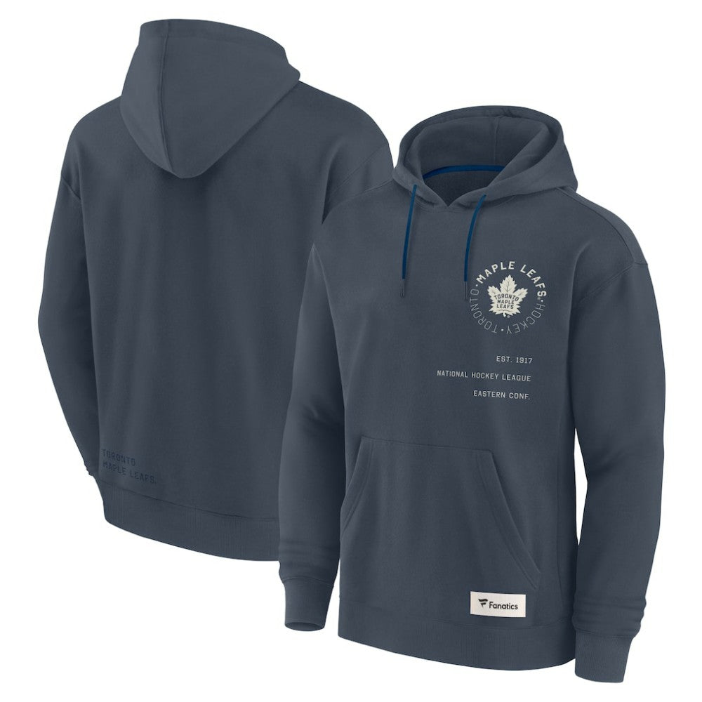Toronto Maple Leafs Fanatics Future Ground Info Pullover Hoodie - Navy | US 201752406