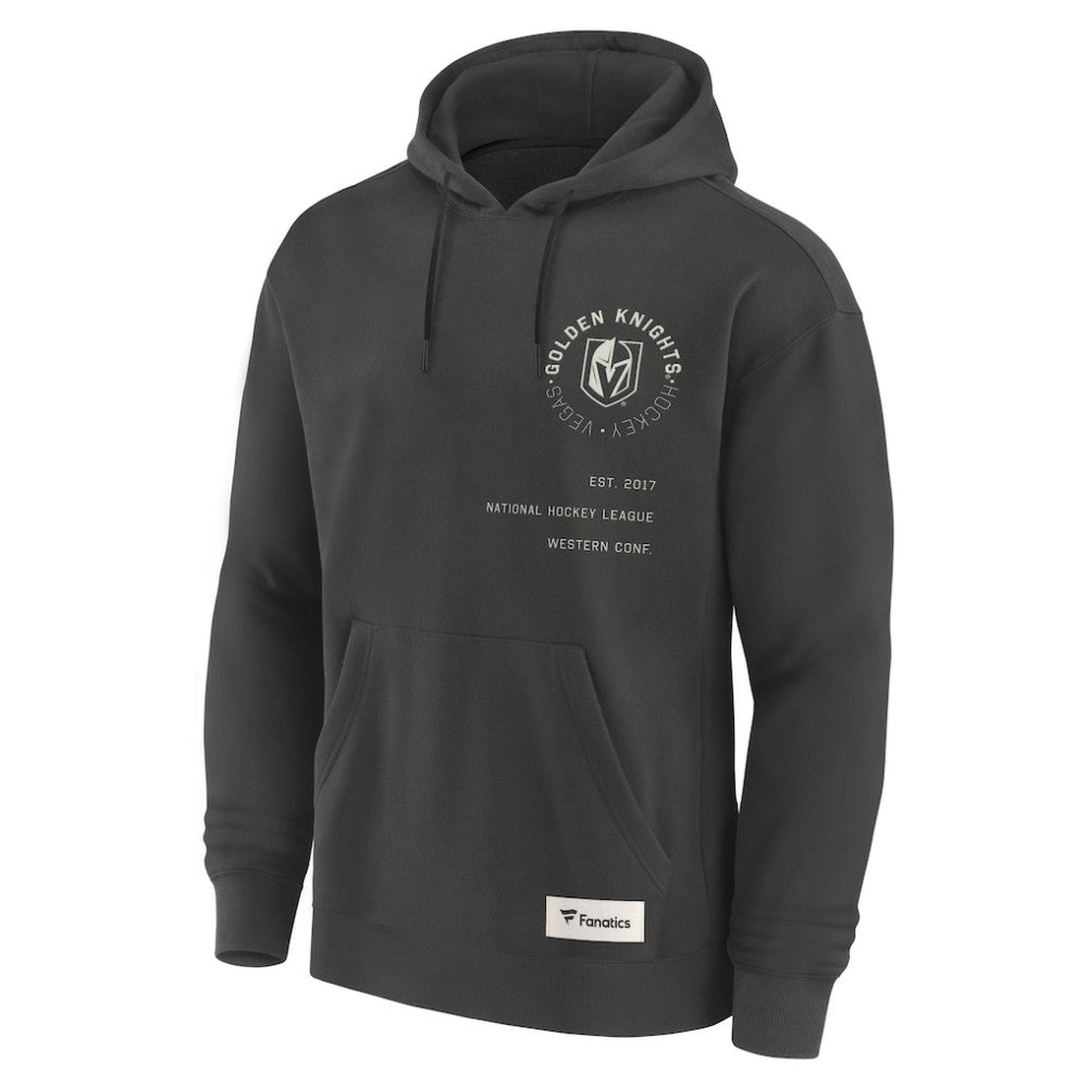 Vegas Golden Knights Fanatics Future Ground Info Pullover Hoodie - Charcoal | US 201752408