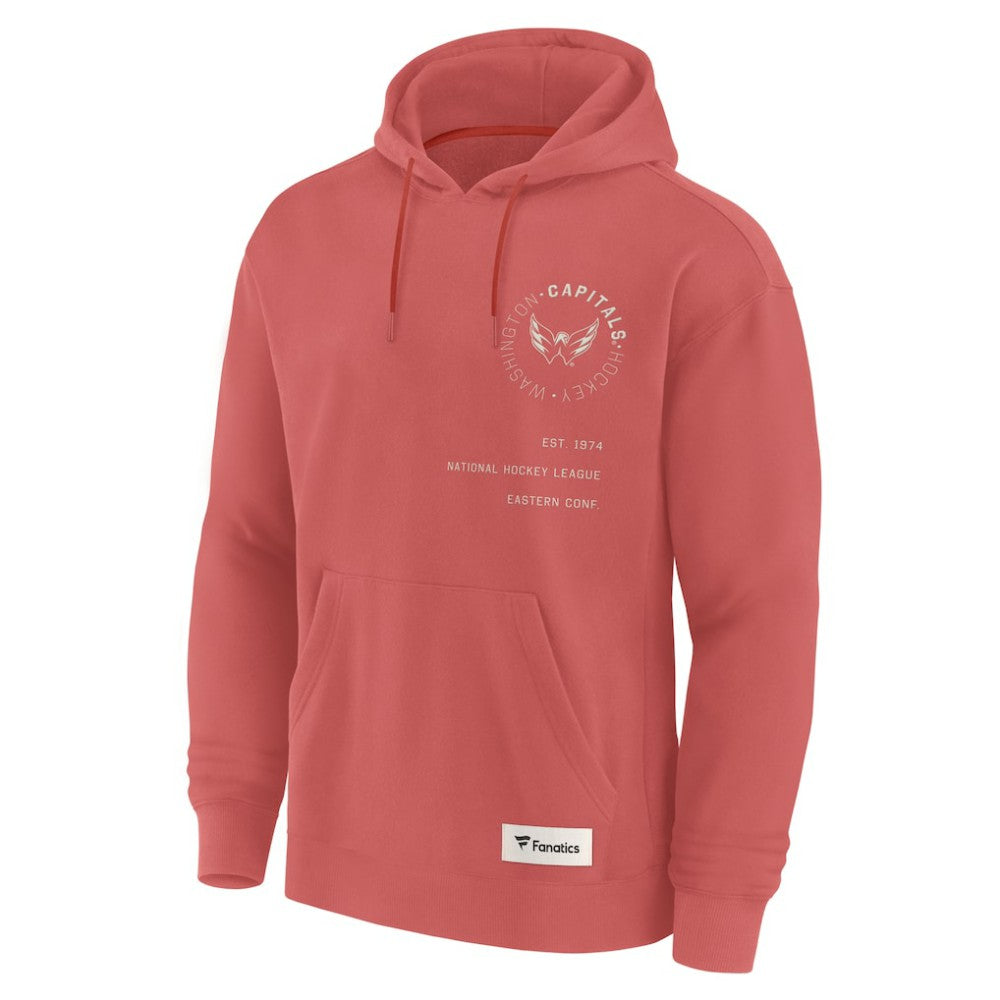 Washington Capitals Fanatics Future Ground Info Pullover Hoodie - Red | US 201752421