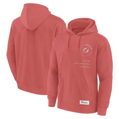 New Jersey Devils Fanatics Future Ground Info Pullover Hoodie - Red | US 201752424