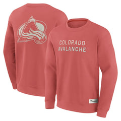 Colorado Avalanche Fanatics Elements Future Ground Lettering Pullover Sweatshirt - Red | US 201752445
