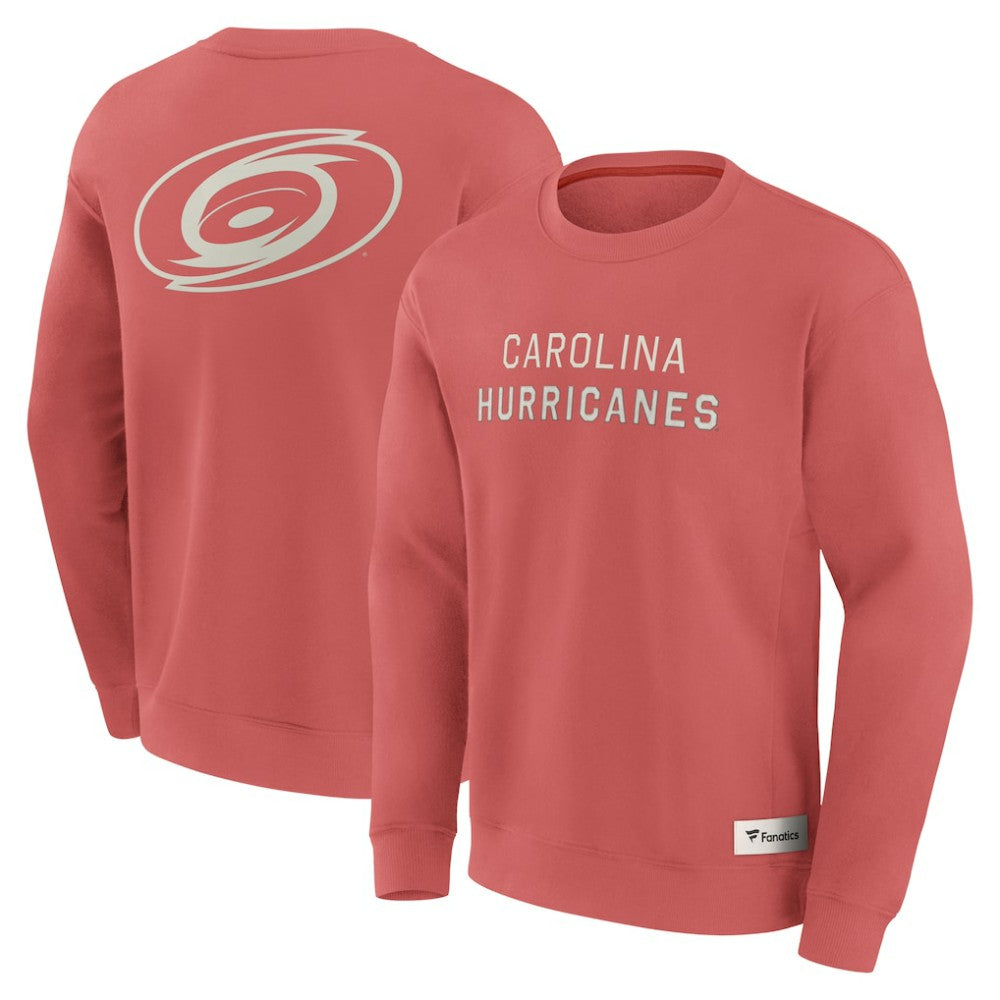 Carolina Hurricanes Fanatics Elements Future Ground Lettering Pullover Sweatshirt - Red | US 201752447